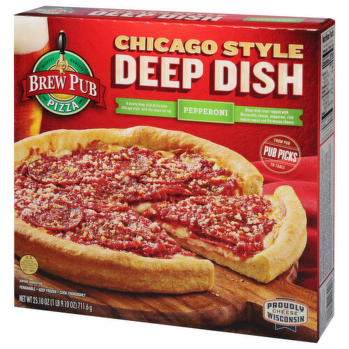 Chicago Style Deep Dish Pizza — Buns In My Oven