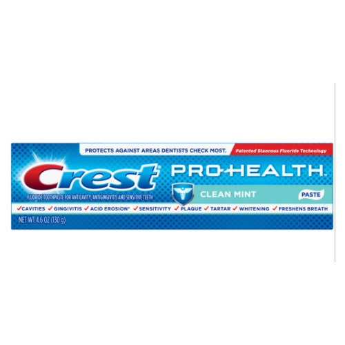 allergic reaction to crest pro health toothpaste