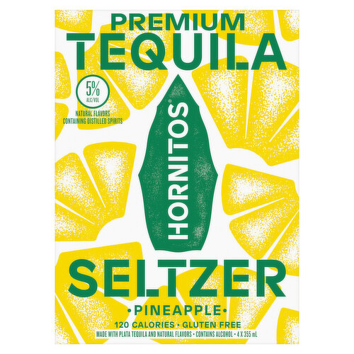 Hornitos Hornitos Hard Seltzer Pineapple Ready to Drink Cocktail