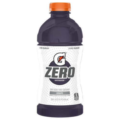 Gatorade Zero Thirst Quencher, Zero Sugar, Grape
