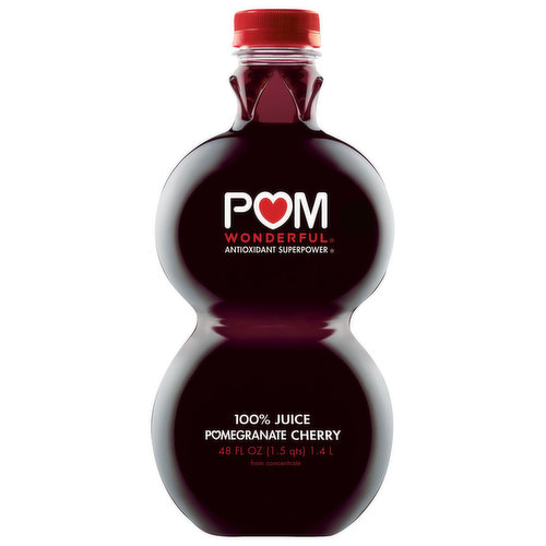 POM Wonderful Antioxidant Superpower 100% Juice, Pomegranate Cherry