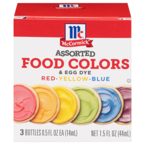 McCormick Assorted Food Colors & Egg Dye