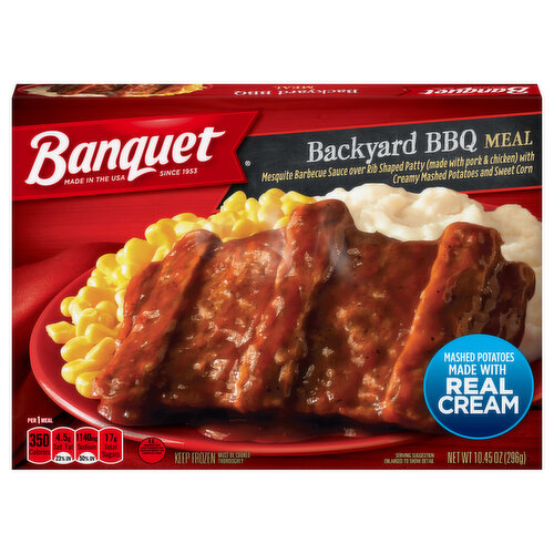 Banquet Backyard BBQ, Frozen Meal