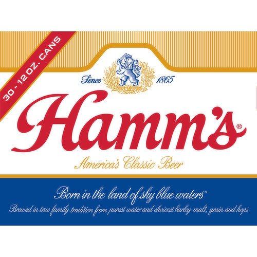 Born in the land of sky blue waters. Brewed in the true family tradition from purest water and choicest barley malt, grain and hops. Since 1865. Celebrate responsibly. For consumer questions call 1-800-645-5376. Please recycle.