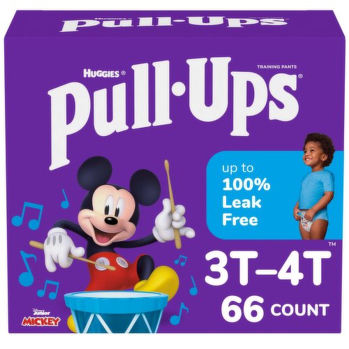 Pull-Ups Training Pants, Disney Junior Mickey, 3T-4T (32-40 lbs)