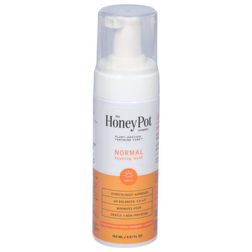 The Honey Pot Company Foaming Wash, Normal, Daily