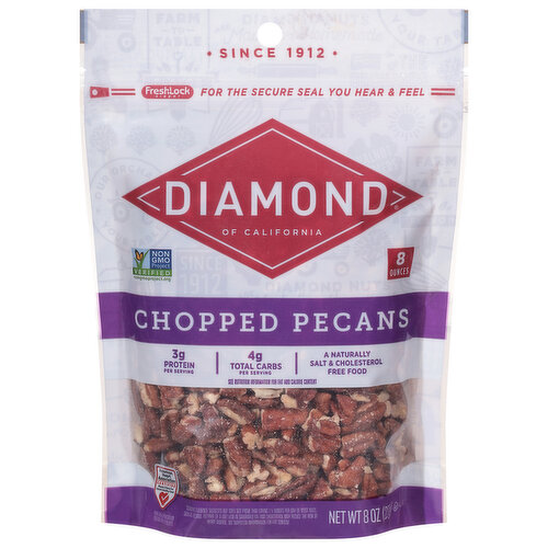 Diamond of California Pecans, Chopped