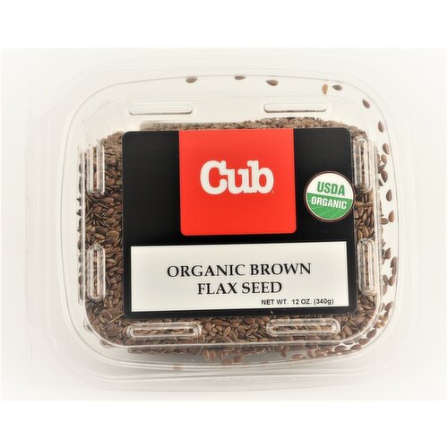 Bulk Organic Brown Flax Seed