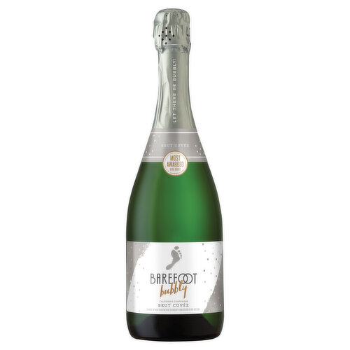 Barefoot Bubbly Bubbly Brut Cuvee California Champagne Sparkling Wine