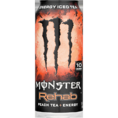 Monster Rehab Energy Iced Tea Peach