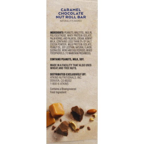 Atkins Atkins Caramel Chocolate Nut Roll Protein Snack