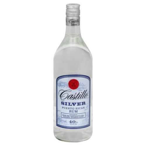 CASTILLO Rum, Silver, Puerto Rican