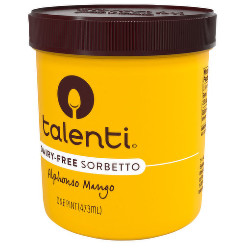 Save on Talenti Sorbetto Alphonso Mango Dairy Free Order Online Delivery