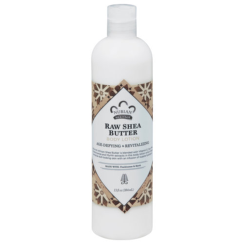 Nubian Heritage Body Lotion, Raw Shea Butter