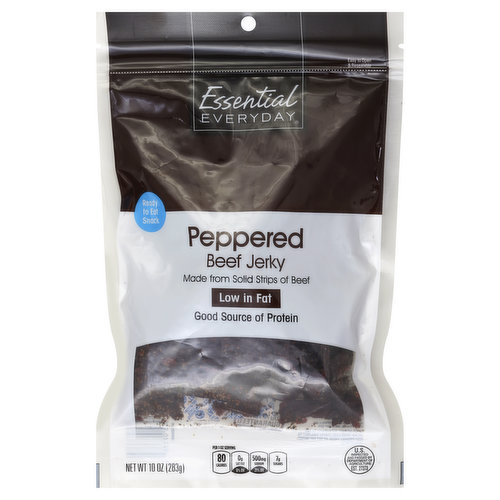 Essential Everyday Beef Jerky, Peppered