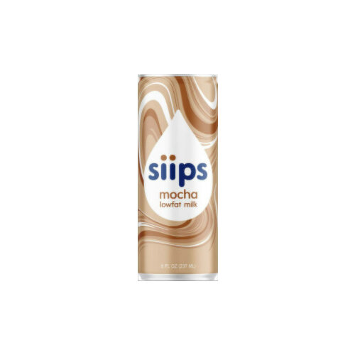 Siips Lowfat Mocha Milk Single Serve