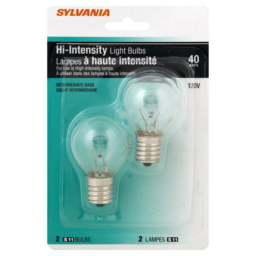 For use in high-intensity lamps. Intermediate base. 120V. Made in China.