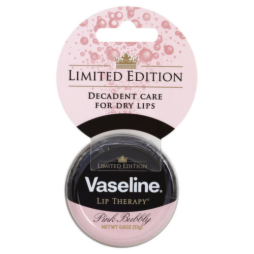 Vaseline Lip Therapy, Pink Bubbly