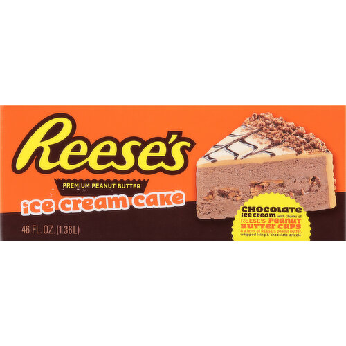 Reese's Ice Cream Cake, Peanut Butter, Premium