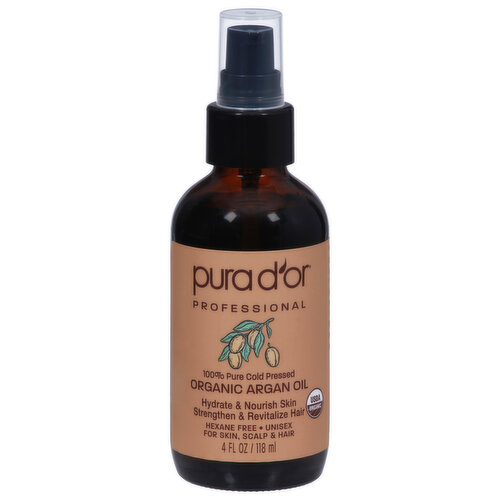 Pura Dor Professional Argan Oil, Organic