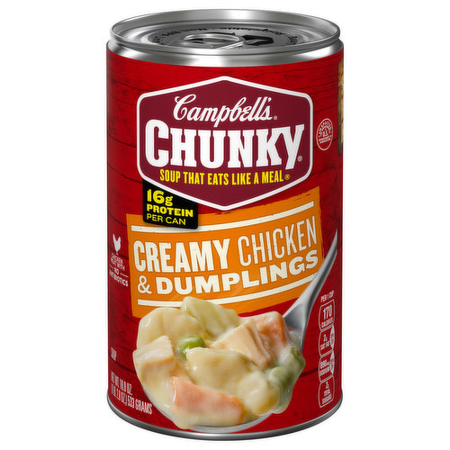 Soup, Creamy Chicken & Dumplings