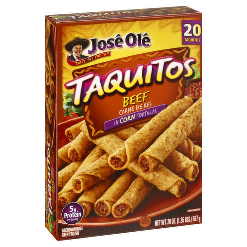 Jose Ole Taquitos, Beef