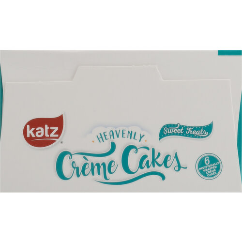 Katz Creme Cakes, Gluten Free, Vanilla, Heavenly