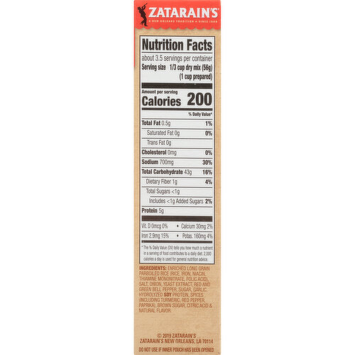 Zatarain's Sides Spanish Rice - 15 oz box