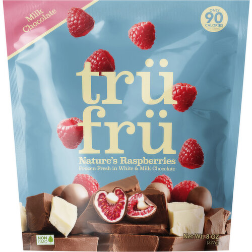 Tru Fru Milk Chocolate Nature's Raspberries
