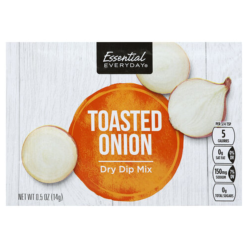 Essential Everyday Dip Mix, Dry, Toasted Onion