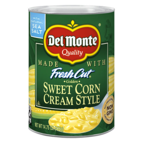 Del Monte Fresh Cut Sweet Corn, Cream Style, Golden