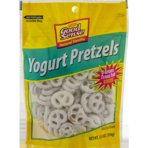 Good Sense Yogurt Pretzels, Natural Vanilla