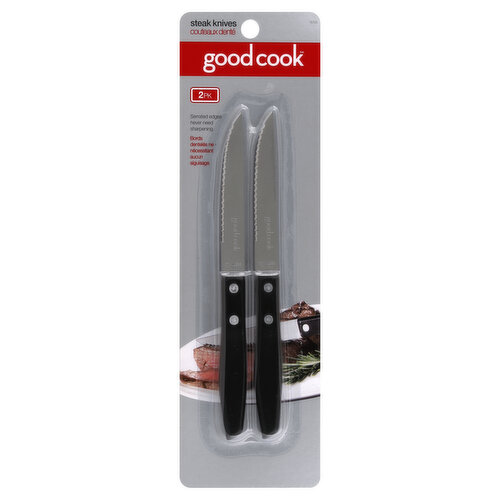 Good Cook Knives, Steak - 2 knives