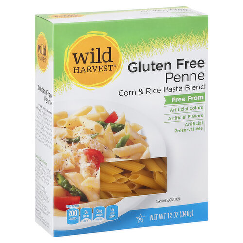 Wild Harvest Penne, Corn & Rice Blend, Gluten Free