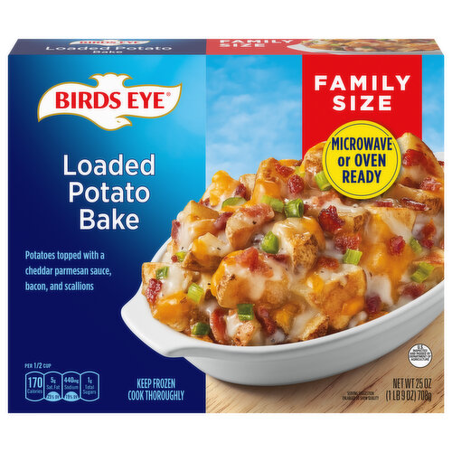 Birds Eye Loaded Potato Bake, Frozen Vegetable