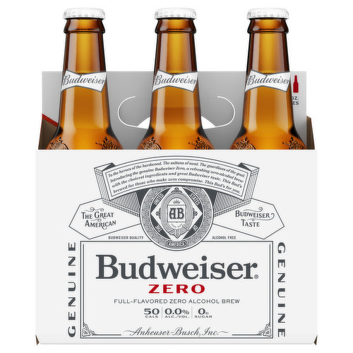 Budweiser Beer, Zero