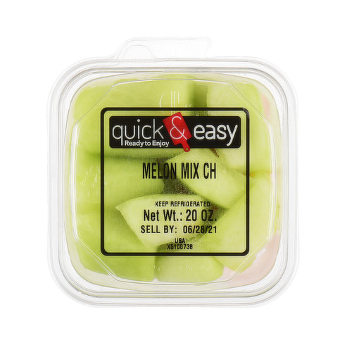 Quick and Easy Chunk Melon Mix