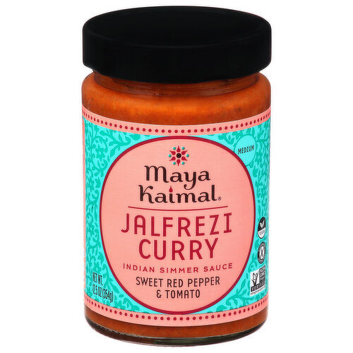 Indian Simmer Sauce, Jalfrezi Curry, Medium
