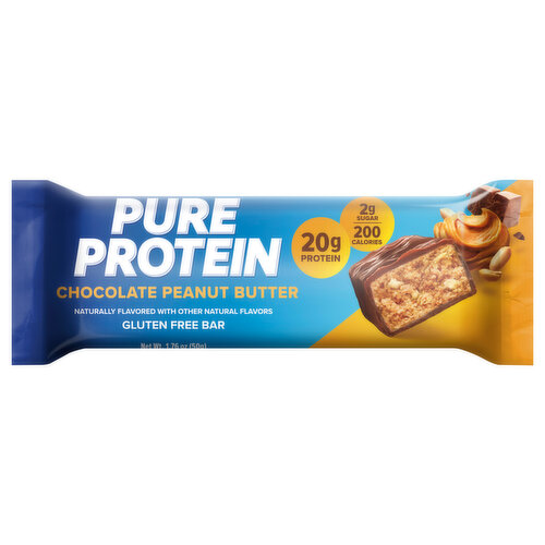 Pure Protein Bar, Gluten Free, Chocolate Peanut Butter