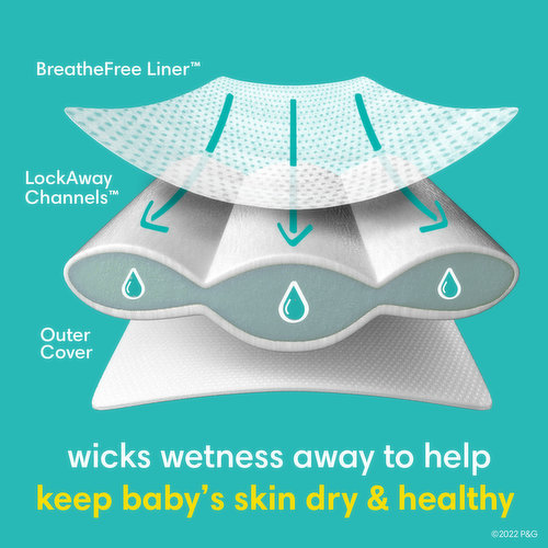 Pampers overnight sales swaddlers size 5