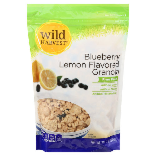 Wild Harvest Granola, Blueberry Lemon Flavored