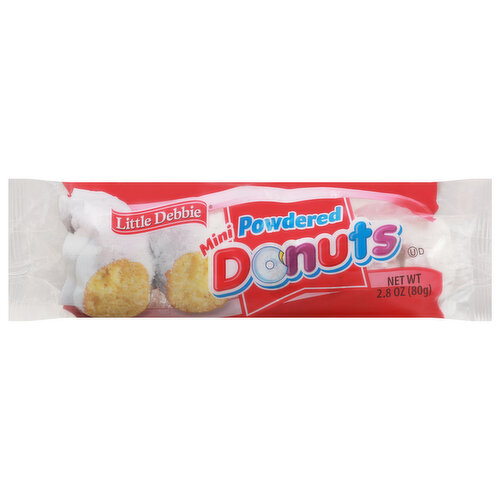 Little Debbie Donuts, Powdered, Mini