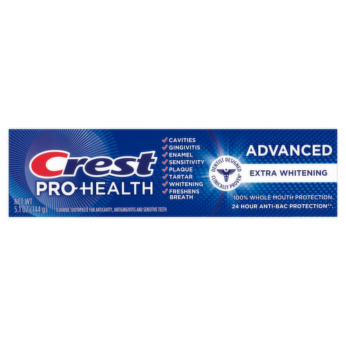 Crest Pro Health Advanced Crest Pro-Health Advanced Extra White Toothpaste (5.1oz)