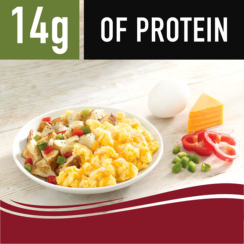Smart Ones Cheesy Scramble with Hash Browns, Eggs & Cheddar, Monterey Jack & Mozzarella Cheeses Frozen Meal
