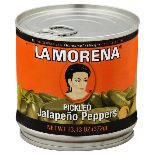 La Morena Jalapeno Peppers, Pickled