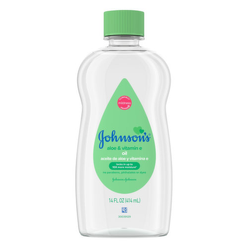 Johnson's Baby Oil, Aloe & Vitamin E