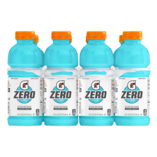 Gatorade Zero Thirst Quencher, Zero Sugar, Glacier Freeze