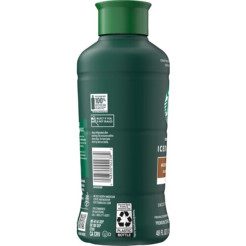 Starbucks Unsweetened Medium Roast Black Iced Coffee