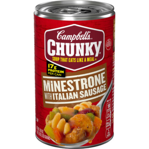 Campbell's® Chunky® Minestrone Soup with Italian Sausage