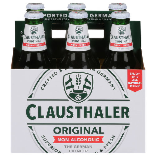 Clausthaler Beer, Original, Non-Alcoholic